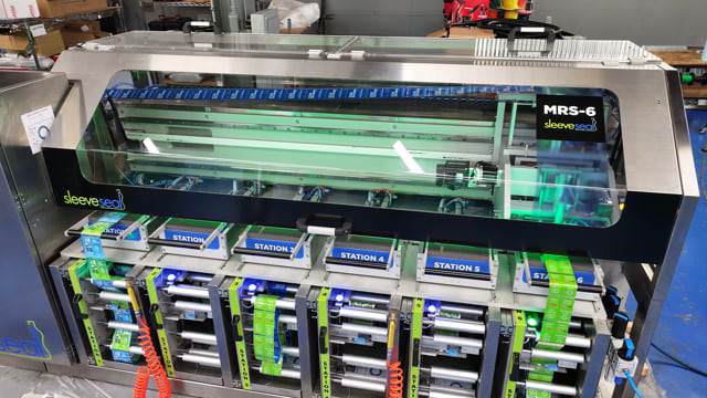 MRS–6 Auto Splicer for Continuous Label Application