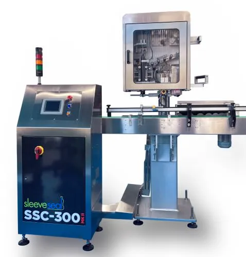 SSC-300 MKII Cap Sealer and Tamper Evident Banding Machine